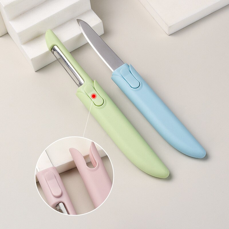 Home Cooking Help - Two in One Peeler สแตนเลสผลไม้ Peeler