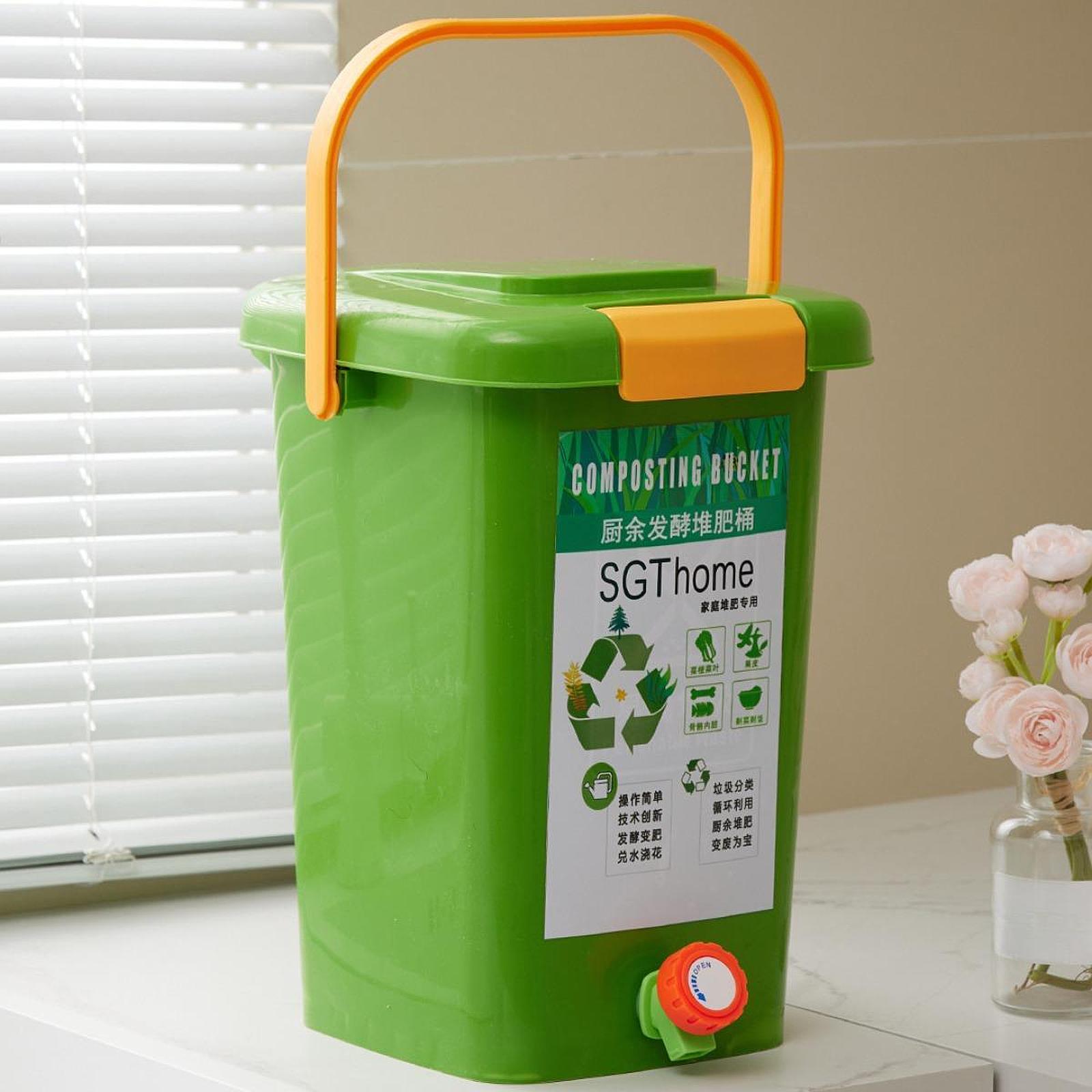 8L/10L/15L ในร่มถังปุ๋ยหมักถัง - Fermentation Crock บทวิจารณ์และราคา