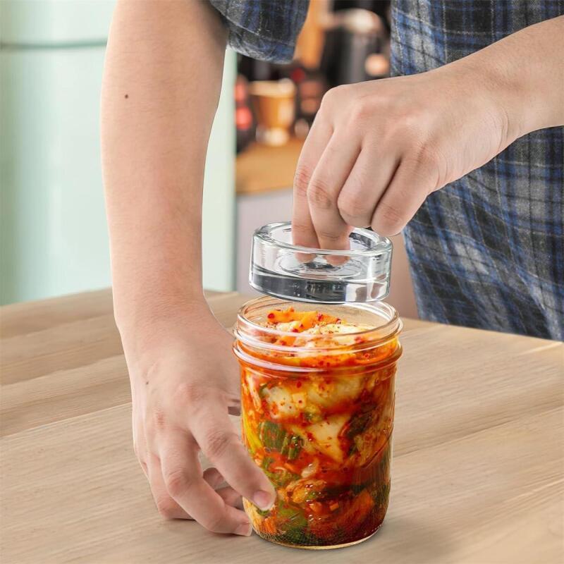 ฝาปิดโหลแก้วปากกว้างสำหรับหมัก - Fermentation Crock บทวิจารณ์และราคา