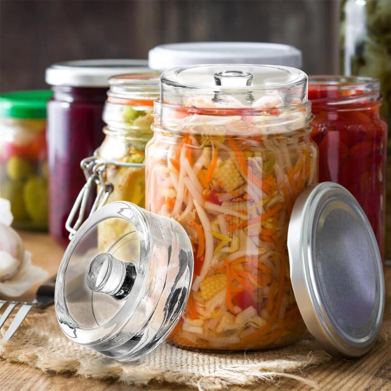ฝาปิดโหลแก้วปากกว้างสำหรับหมัก - Fermentation Crock บทวิจารณ์และราคา
