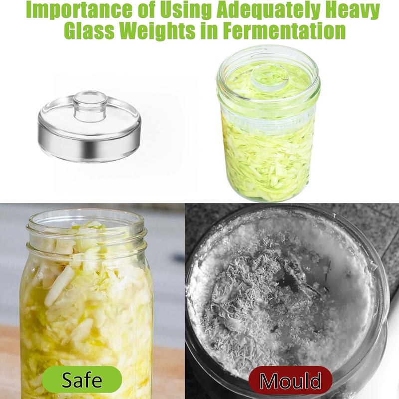 ขวดโหลปากกว้างพร้อมฝาแก้ว - ชุ - Fermentation Crock บทวิจารณ์และราคา