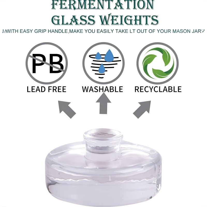ขวดโหลปากกว้างพร้อมฝาแก้ว - ชุ - Fermentation Crock บทวิจารณ์และราคา