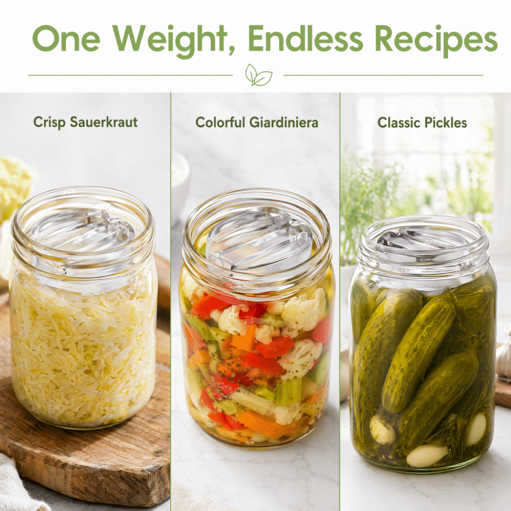 ฝาปิดโหลแก้วแบบมีหูจับ สำหรับห - Fermentation Crock บทวิจารณ์และราคา