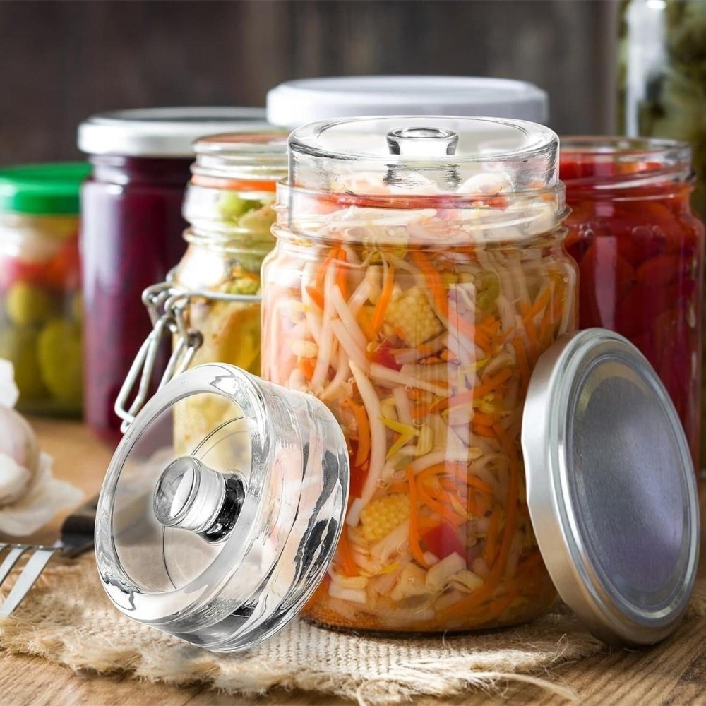 ฝาปิดขวดแก้วสำหรับการหมัก 1 ชิ - Fermentation Crock บทวิจารณ์และราคา