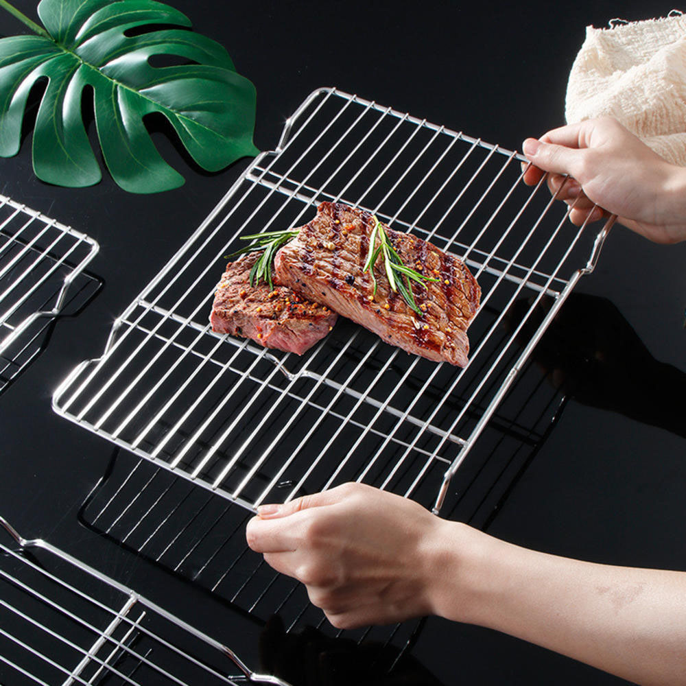 สแตนเลสบาร์บีคิวตาข่ายเสื่อReu - Home Cooking Help บทวิจารณ์และราคา